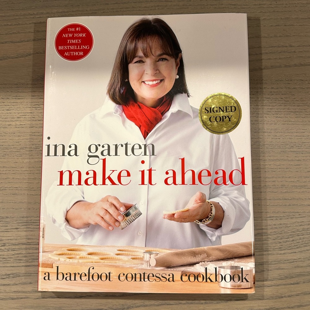 SIGNED COPY Ina Garten Cookbook!